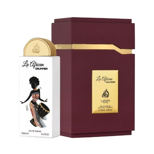 Lattafa La African Drummer EDP 100ml, imported from the UK
