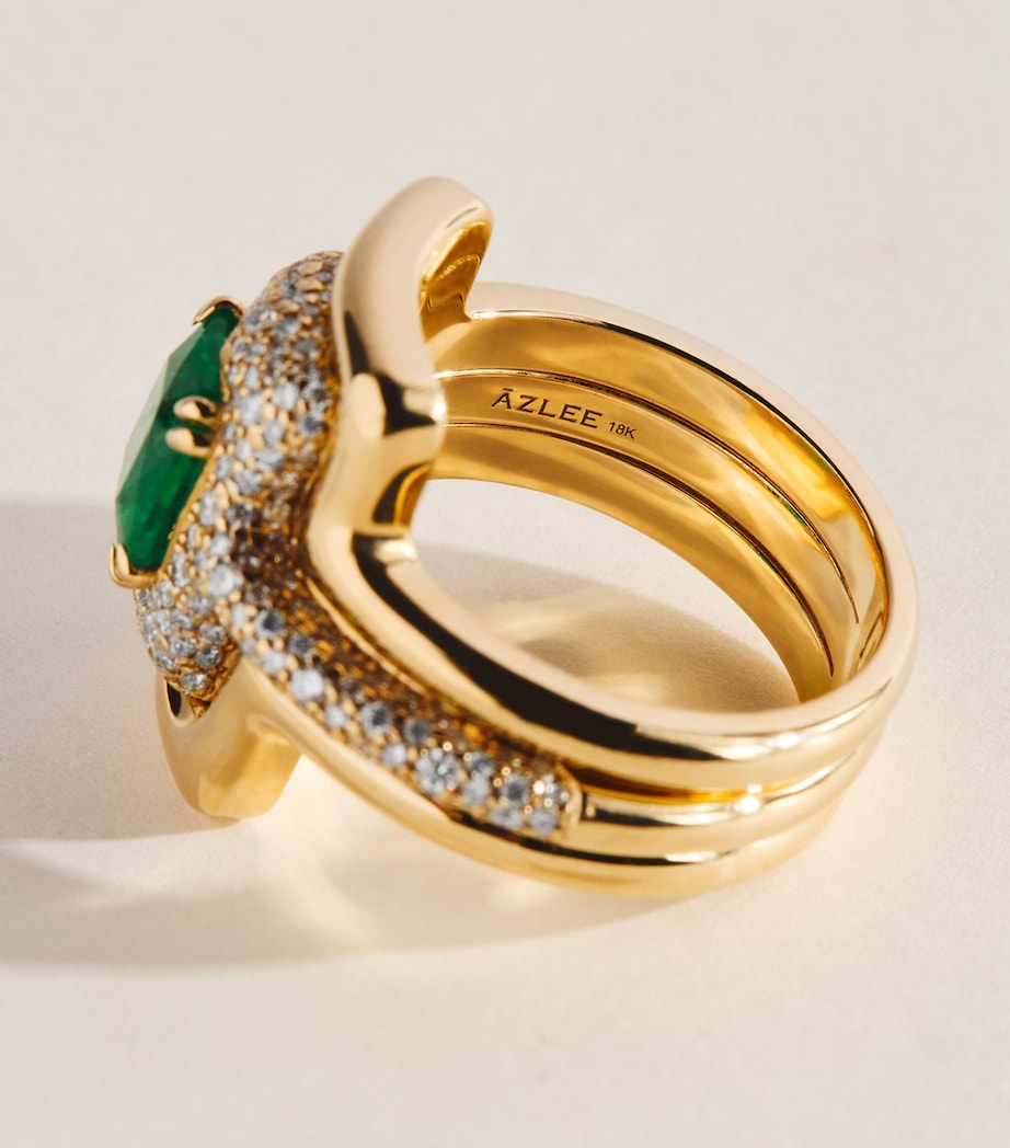 Azlee Origins Contour Ring, importert fra Storbritannia