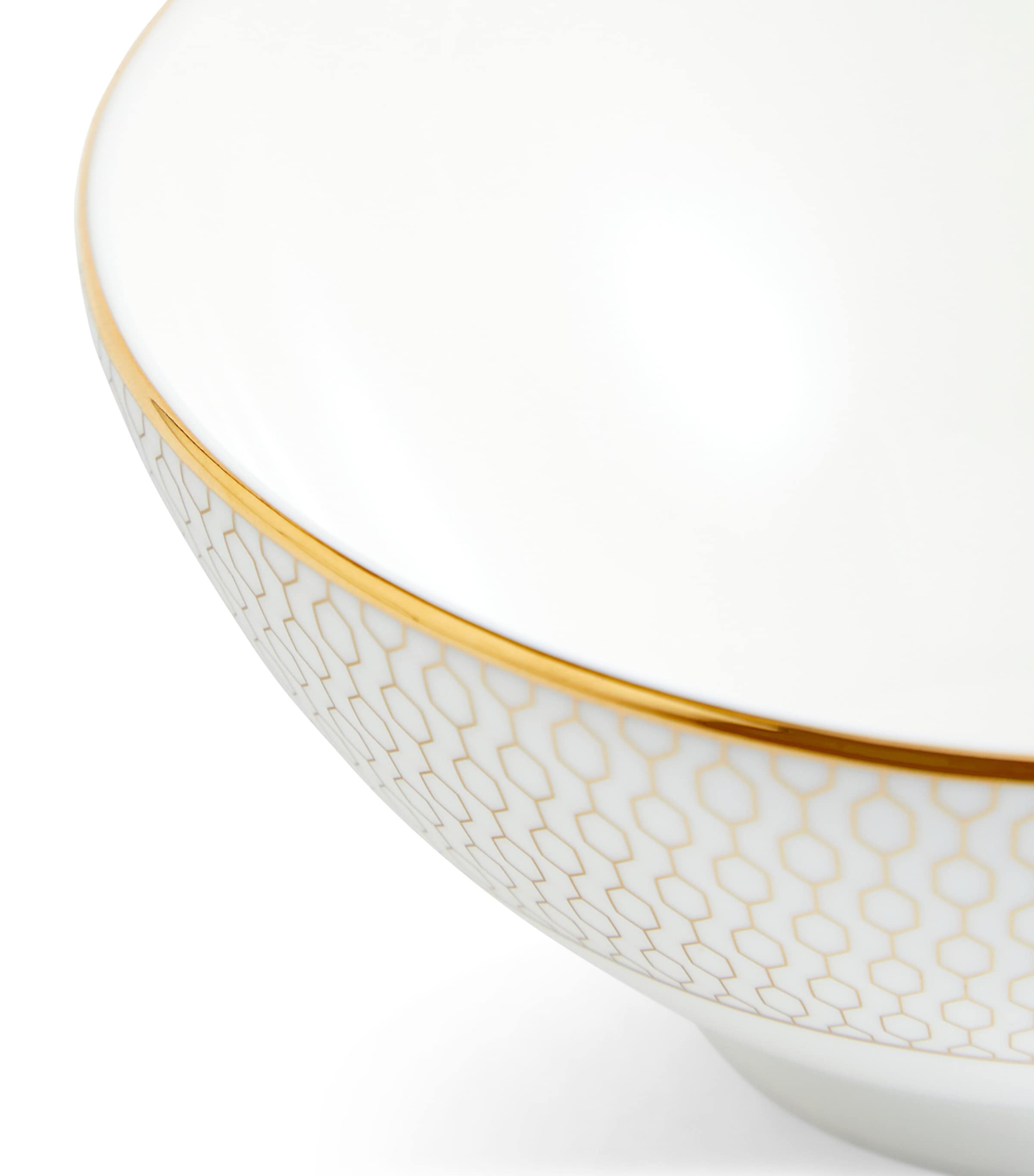 Wedgwood Gold-Trim Gio rice bowl 12.5cm (British brand)