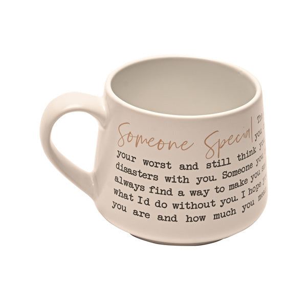 Moments stoneware mug Someone Special (British brand)