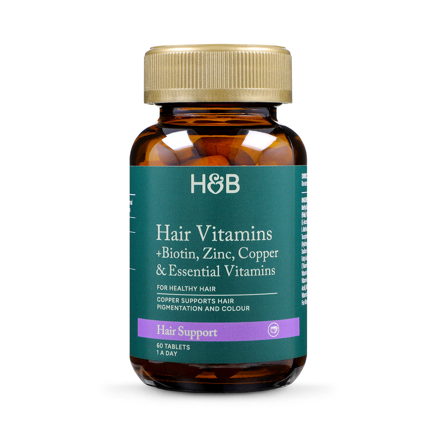 Holland & Barrett hair vitamins 60 tablets, UK version