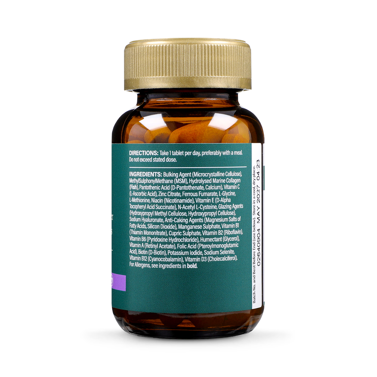 Holland & Barrett hair vitamins 60 tablets, UK version
