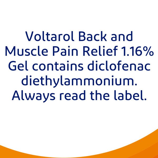 Voltarol Back & Muscle Pain Relief 1.16% Gel 100g