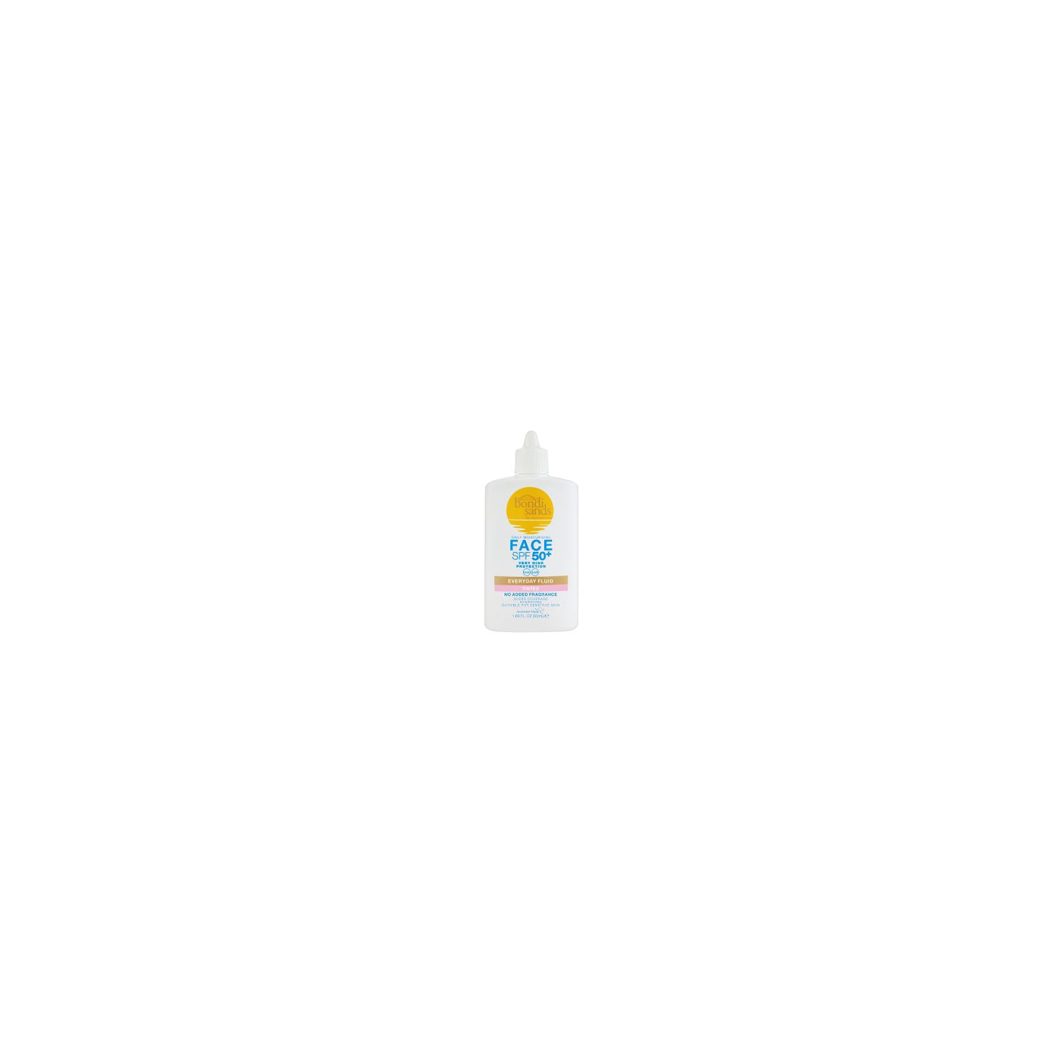 Bondi Sands face SPF 50 tinted fluid 50ml, imported from the UK