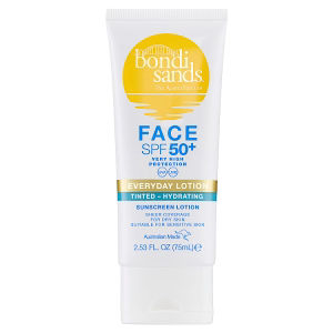 Bondi Sands SPF 50+ tinted face lotion 75ml (British brand)