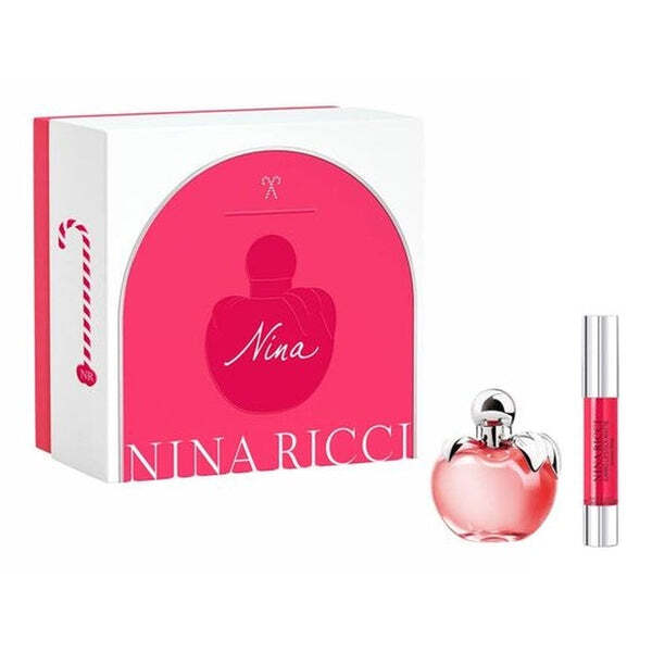Nina Ricci gift set EDT 50ml and lipstick Iconic Pink - British product