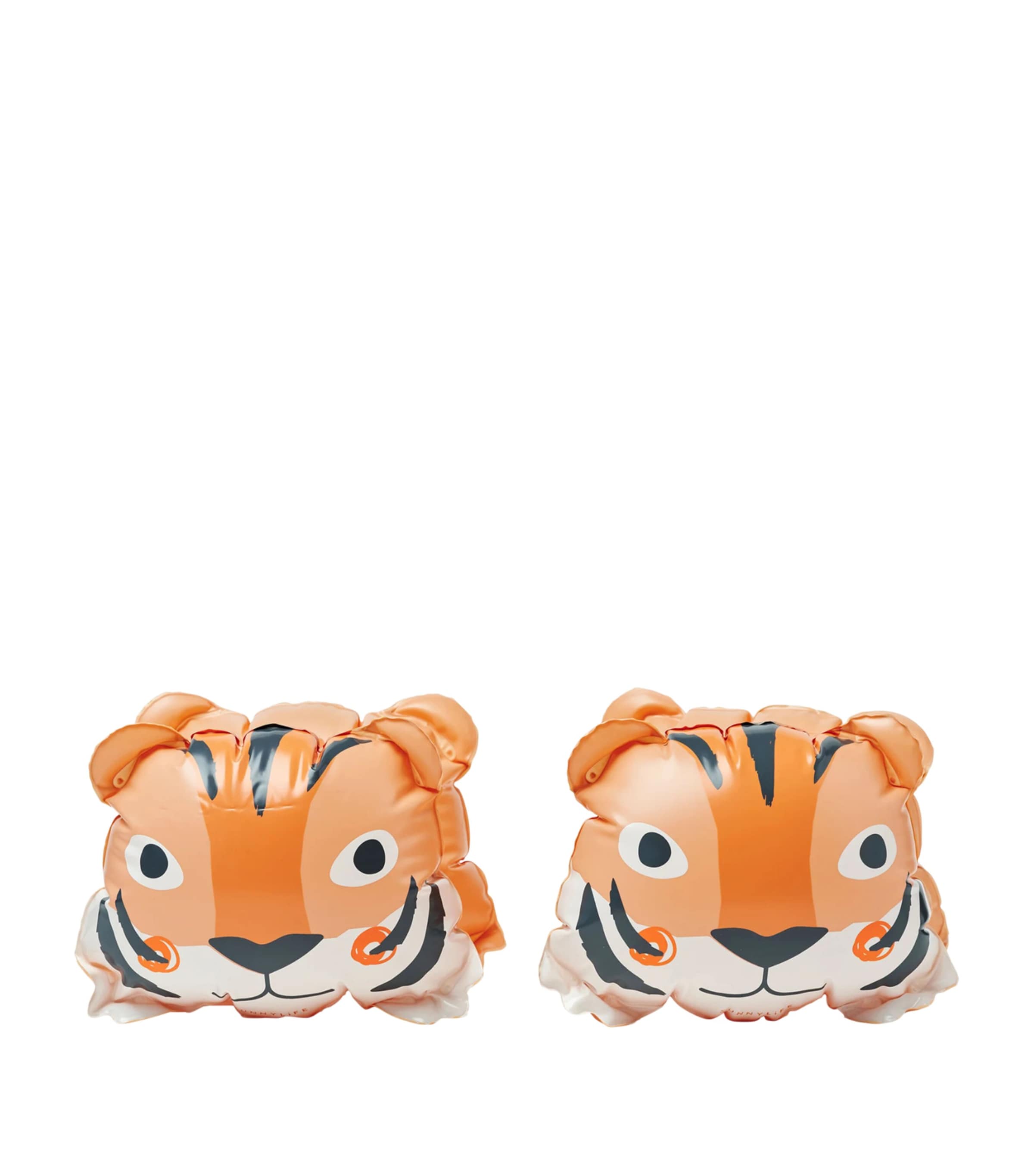 Sunnylife kids inflatable Tino the Tiger armbands, imported from the UK