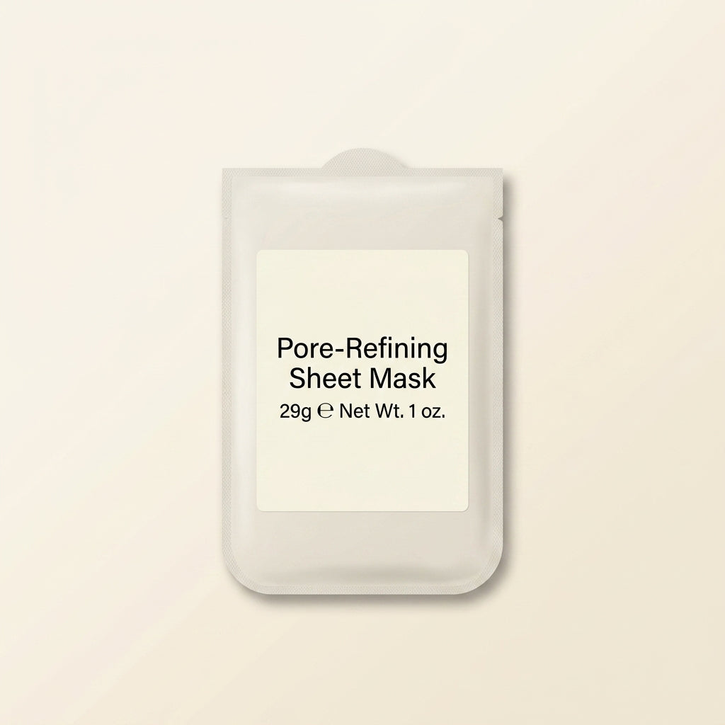 Soap & Glory biodegradable pore-refining sheet mask (British brand)
