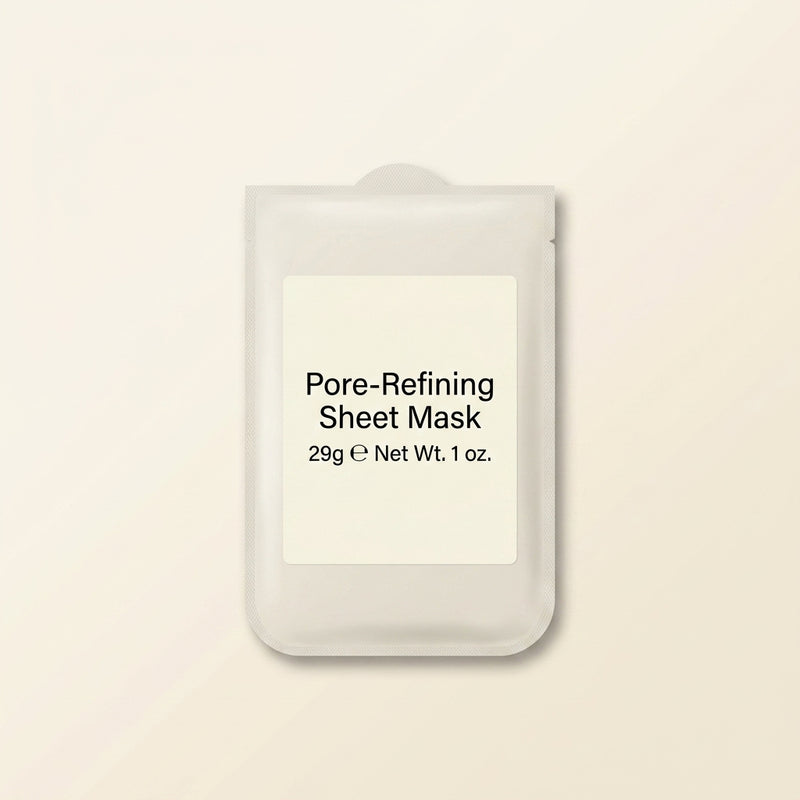 Soap & Glory biodegradable pore-refining sheet mask (British brand)