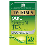 Twinings Decaffeinated Green Tea, 20 Tea Bags All tea Sainsburys   