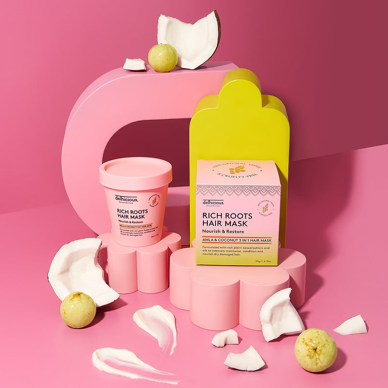 Rich Roots Repair & Restore hair mask, imported from the UK