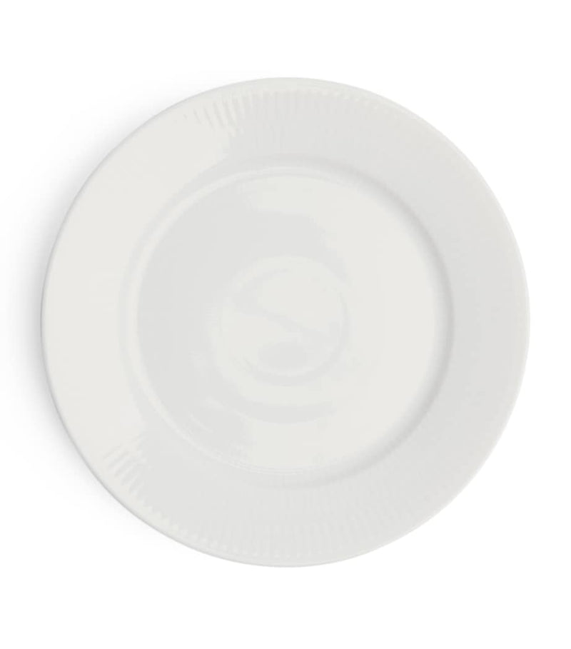 Royal Copenhagen White Fluted plate 22cm, imported from the UK