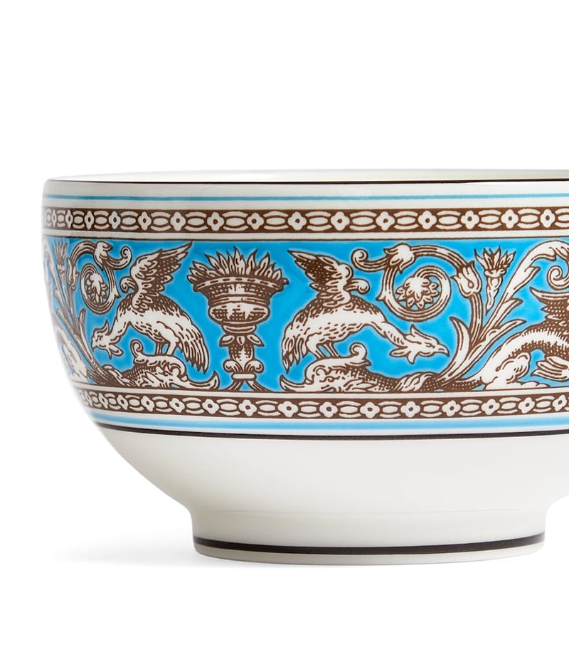 Wedgwood Florentine Turquoise rice bowl 10.5cm (British brand)