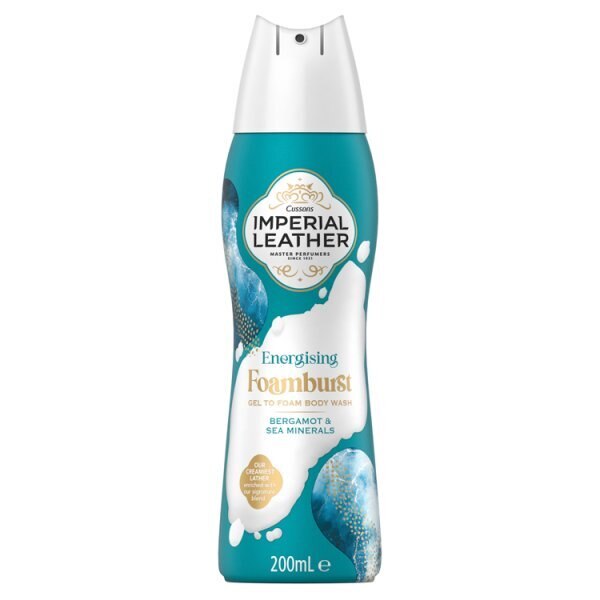 Imperial Leather Energising Foamburst Shower Body Wash 200ml