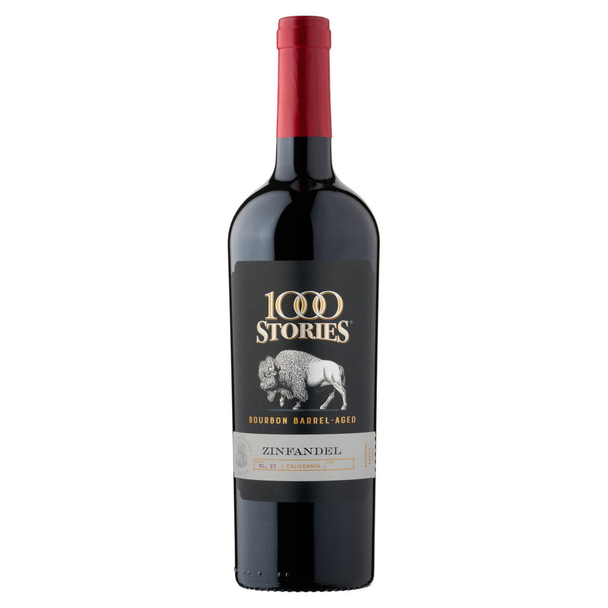 1000 Stories Zinfandel 75cl bottle (British brand)