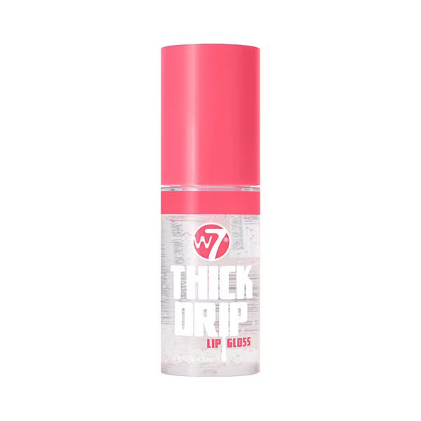 W7 Thick Drip lip gloss in clear 4.8ml (British brand)