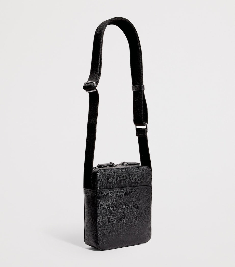 Ralph Lauren pebbled leather cross-body bag, imported from the UK