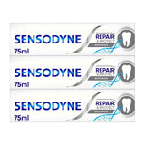 Sensodyne Sensitive Repair & Protect Whitening Toothpaste Bundle Accessories & Cleaning Boots   