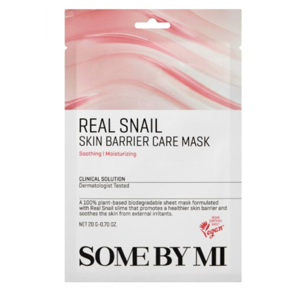 SOME BY MI Real Snail Barrier Sheet Mask 20g (British brand)