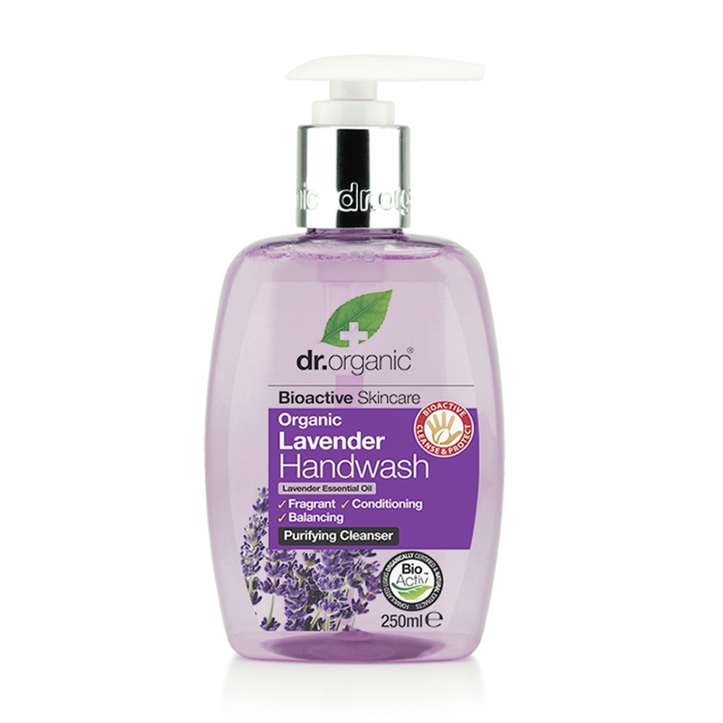 Dr Organic Aloe Vera Hand Wash 250ml - Lavender