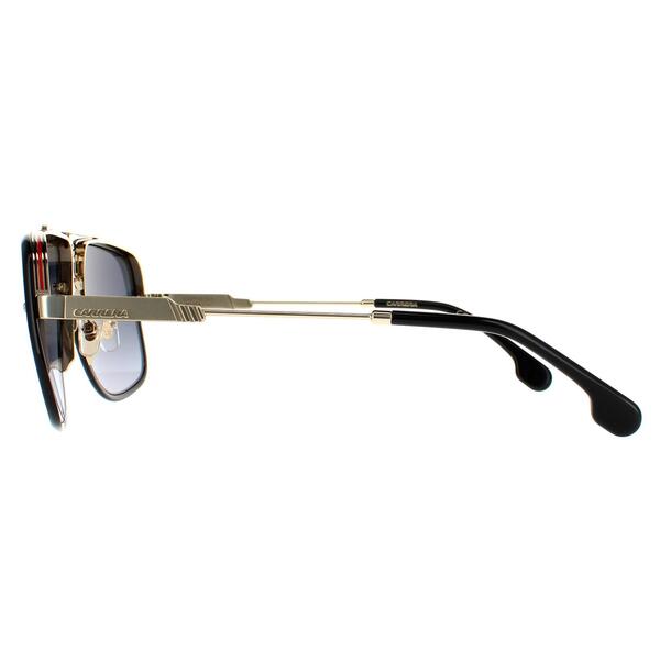Carrera sunglasses black gradient oversized pilot, imported from the UK