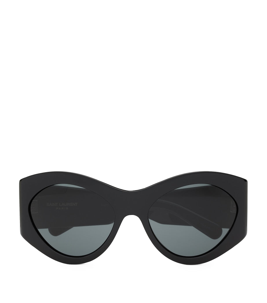 Saint Laurent acetate butterfly sunglasses, imported from the UK