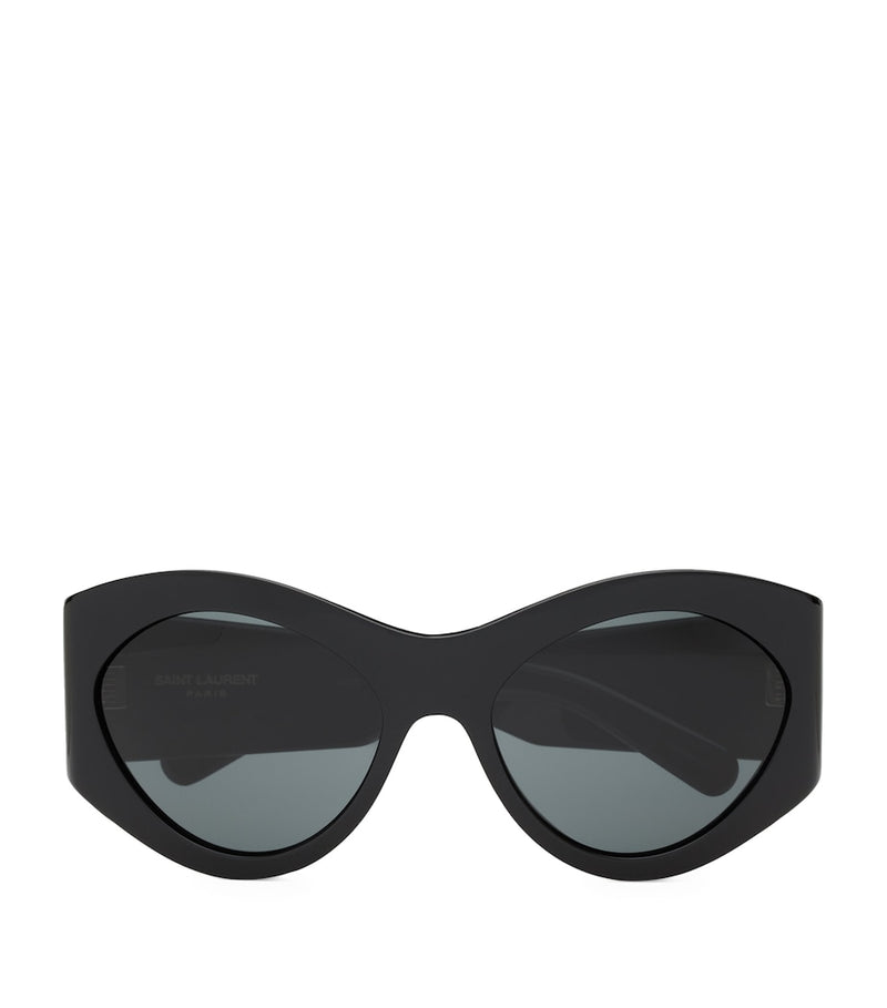 Saint Laurent acetate butterfly sunglasses, imported from the UK