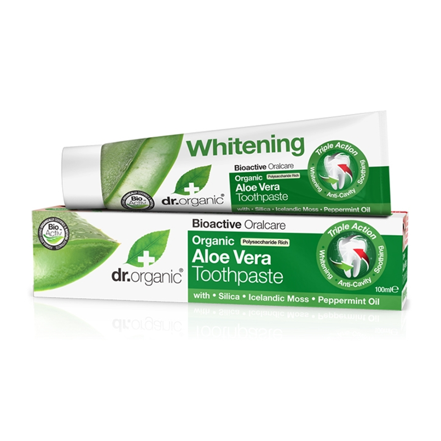 Dr Organic Coconut Oil Toothpaste Mint 100ml