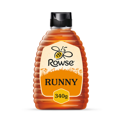 Miel clair Rowse Squeezy Bio 340g