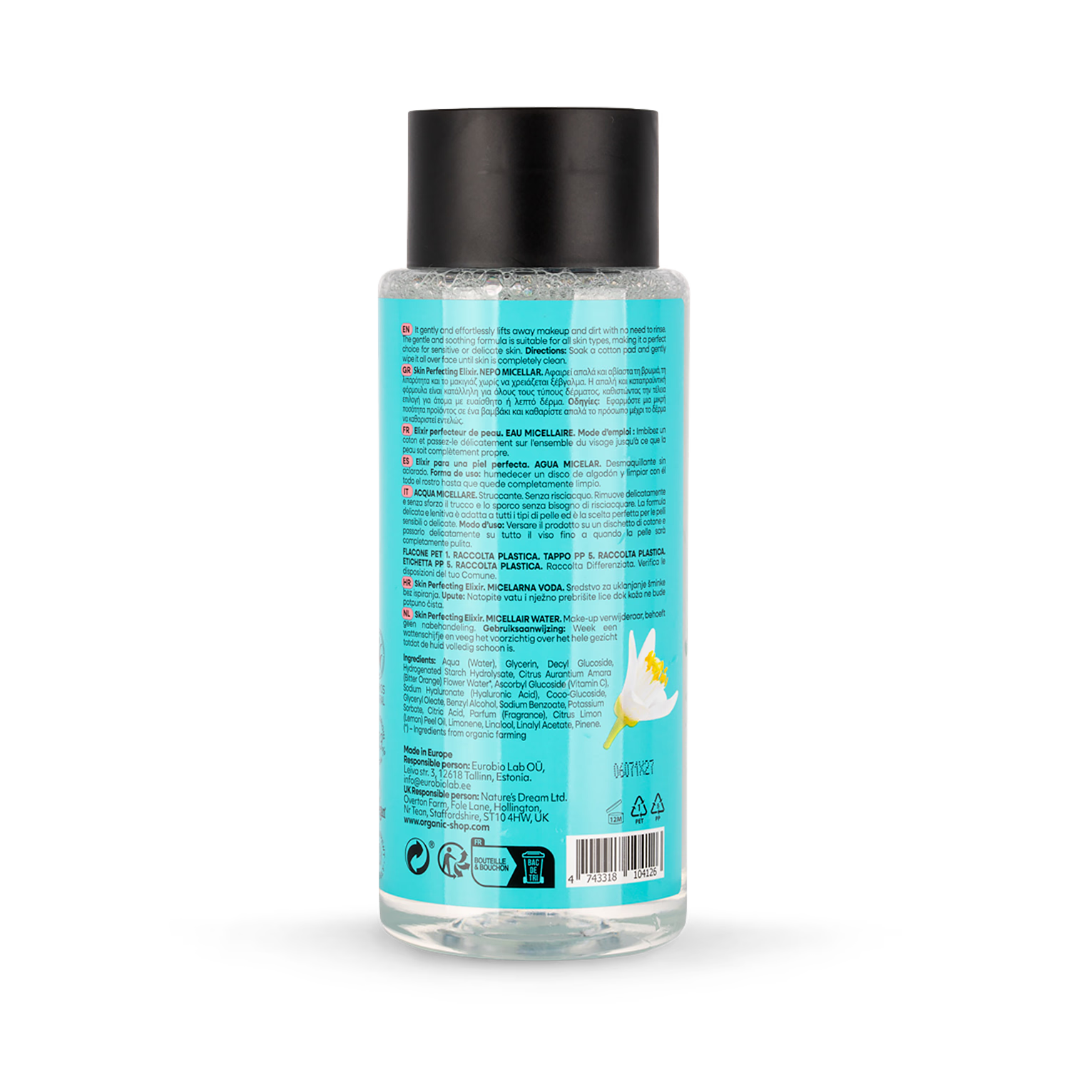 Organic Shop Orange Blossom Micellar Water 300ml - British product