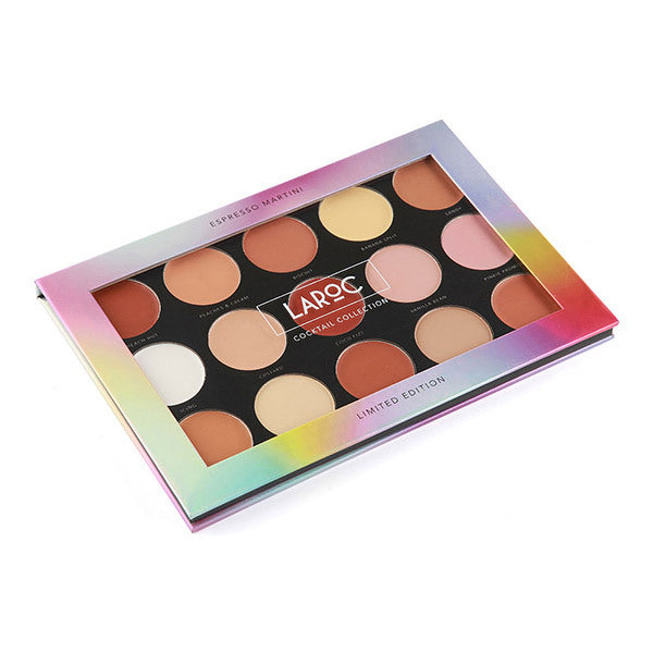 LaRoc 15 Colour Cocktail Palette - Espresso Martini GOODS Superdrug   