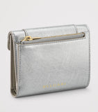 Bvlgari Serpenti Forever compact metallic calfskin wallet, UK version