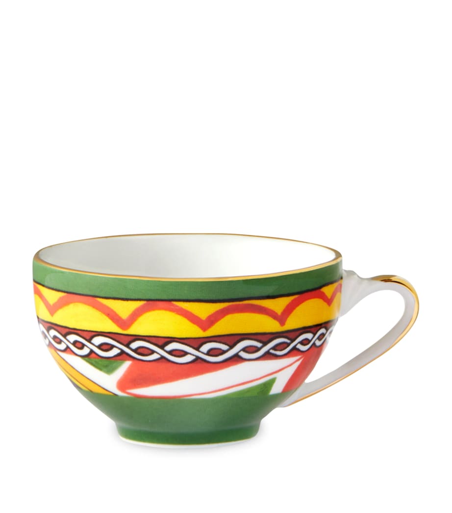 Dolce&Gabbana Casa Carreto coffee cup and saucer set - British product