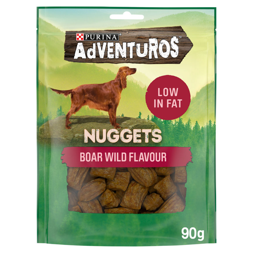 Adventuros Nuggets Dog Treats Boar Flavour