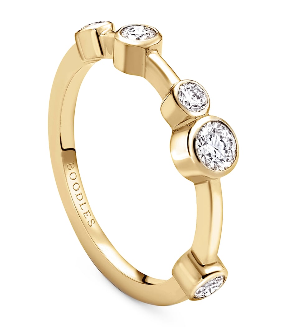 Boodles diamond half-hoop ring, UK version
