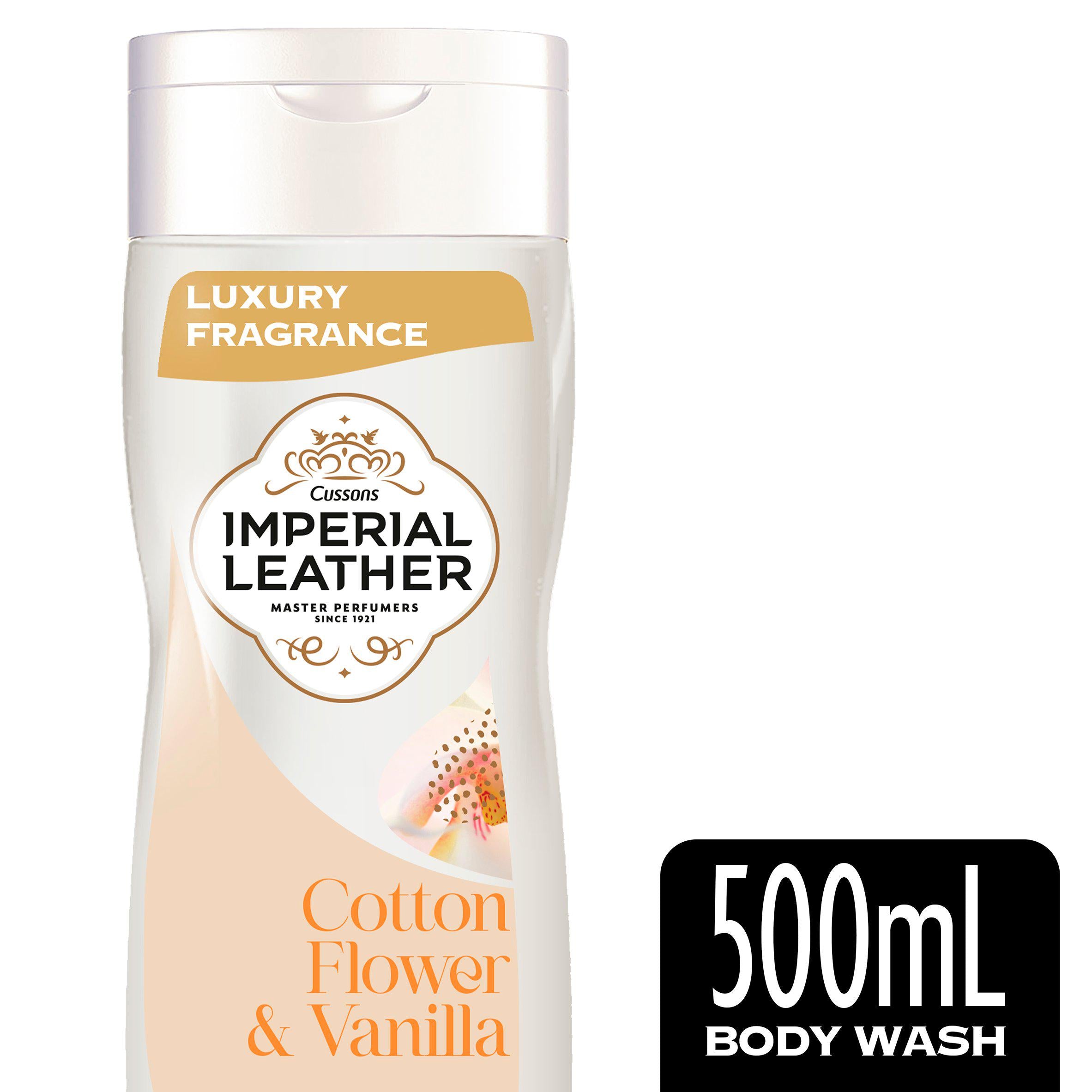 Imperial Leather Moisturising Body Wash Cotton Flower & Vanilla Orchid 500ml GOODS Sainsburys   