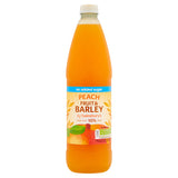 Sainsbury's Fruit and Barley Peach No added Sugar 1L GOODS Sainsburys   