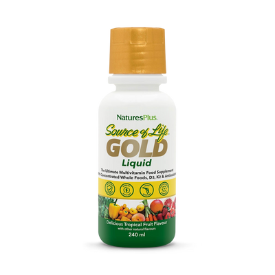Holland & Barrett NaturesPlus Source of Life Gold Multivitamin Liquid 240ml- Buy online at McGrocer