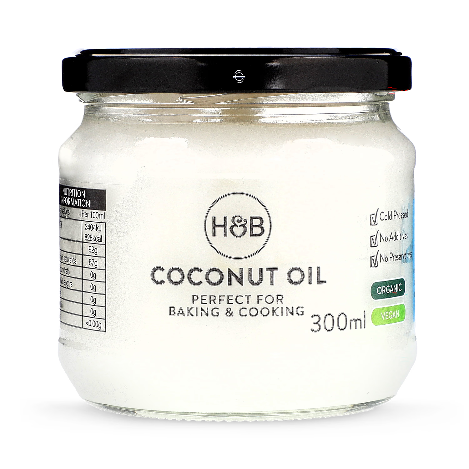 Holland Barrett Coconut Oil Organic Virgin 300ml, UK version