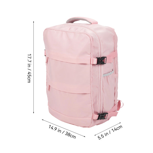 Livingandhome travel backpack with laptop slot and wet pocket - British product