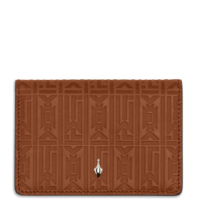Harrods Jacques Marie Mage Cassandre Leather Monogram Bifold Wallet- Buy online at McGrocer