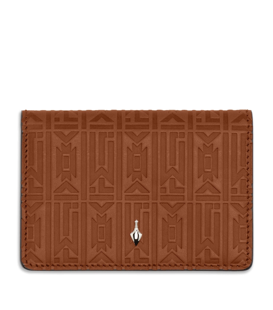 Jacques Marie Mage Cassandre Bifold Ledergeldbörse 7,5 cm x 10,5 cm - britisches Produkt