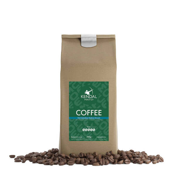 KMC Rich Roast Colombian ground coffee - British product