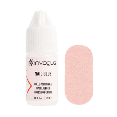 Invogue DIY Square Nails Klar, abgestufte Größen, Packung mit 120 Stück