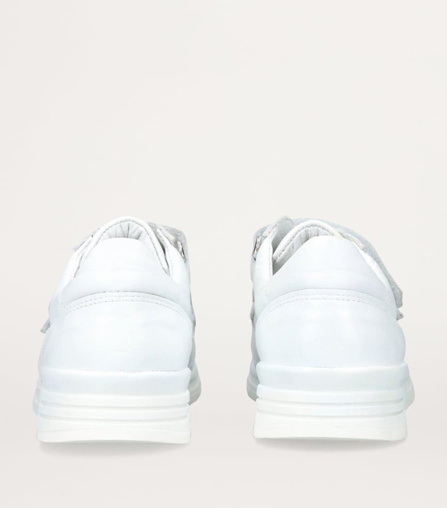 Papouelli Leather Speedy Sneakers, imported from the UK