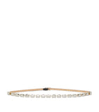 Max Mara Gürtelschließe mit Schmucksteinen, Nappaleder 0,5 cm, UK-Version
