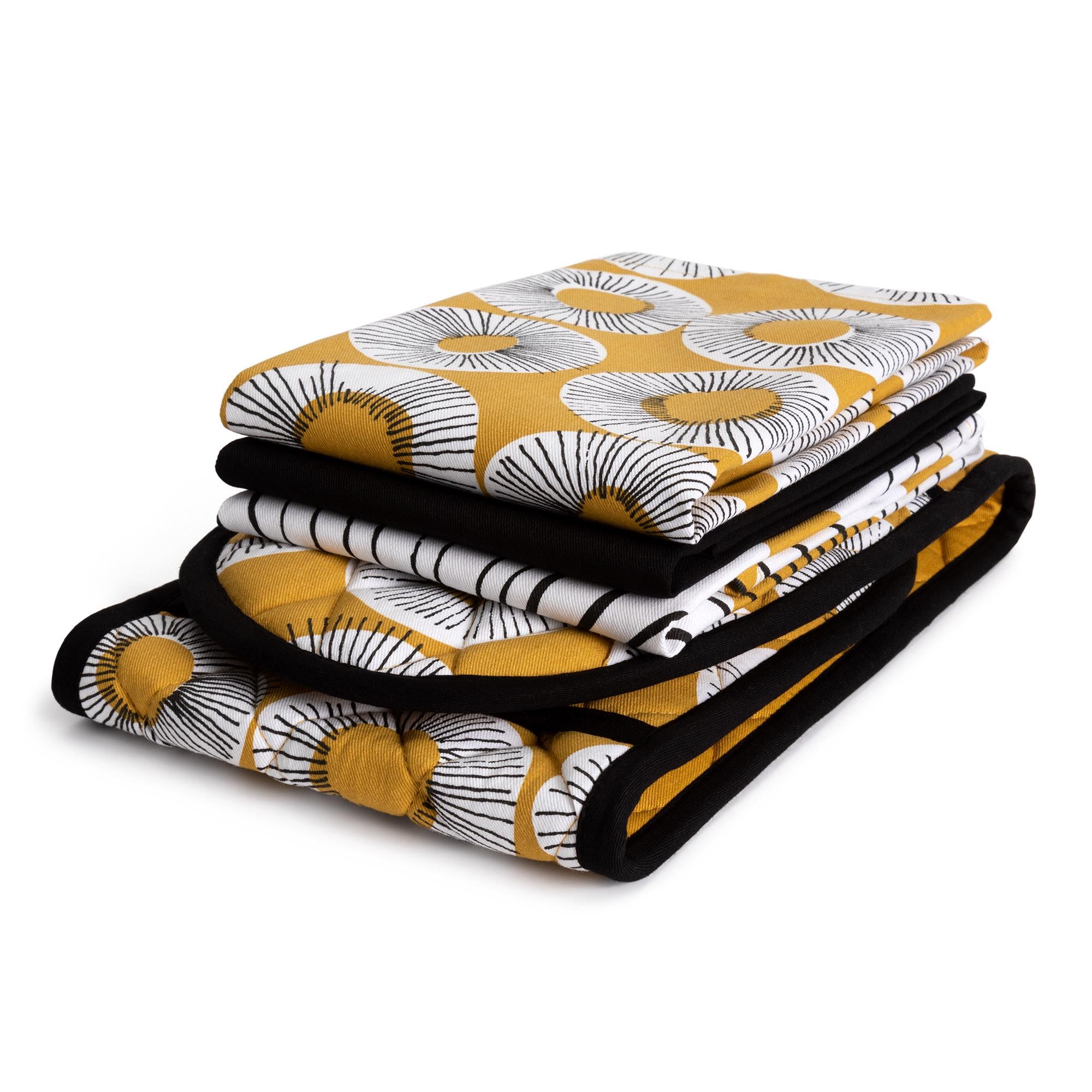 Habitat Evelyn Tea Towels 3pk GOODS Sainsburys   