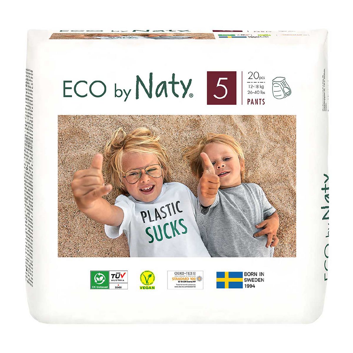 Naty Pull On Pants, Size 5 20 Pants, 12-18kg Baby Accessories & Cleaning Boots   