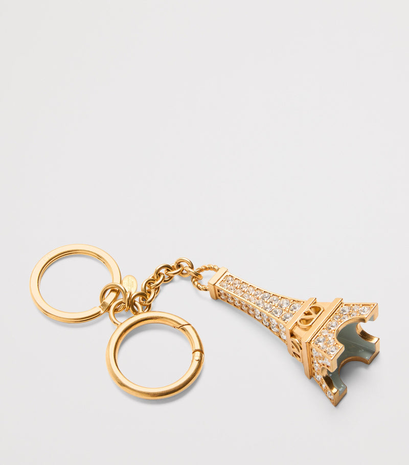 Valentino Garavani Eiffel Tower keyring (British brand)