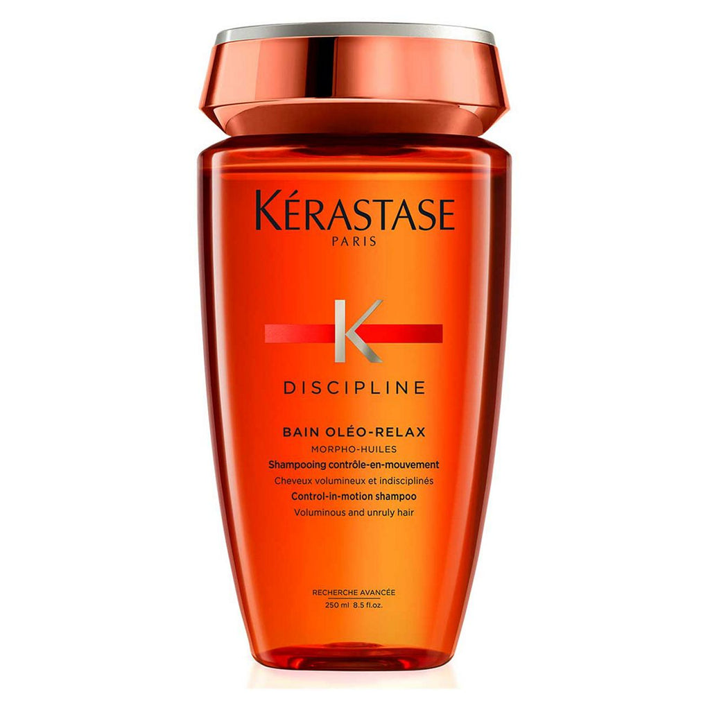 Kérastase Discipline, Oil-infused Anti-Frizz Shampoo, For Voluminous & Unruly Hair, With Marula Oil, Bain Oleo Relax, 250ml